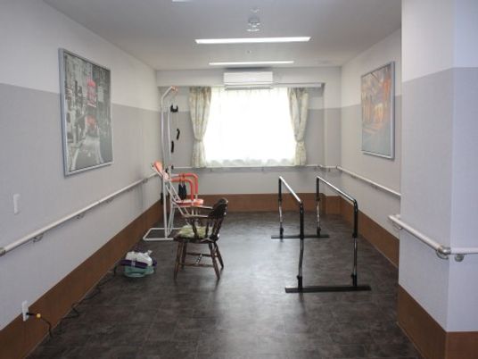 訓練機器のある部屋