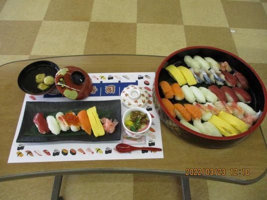 色とりどりの寿司
