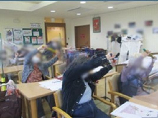 明るい共有スペース