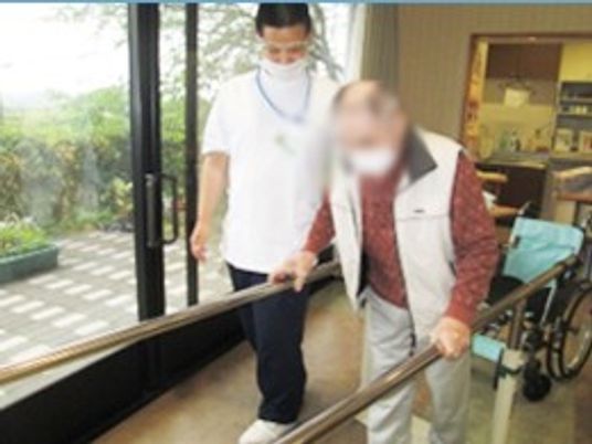 明るい機能訓練室