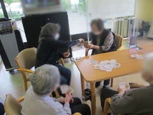 ゲームを楽しむ様子