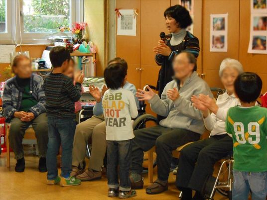 交流の様子  