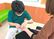 手作業中の様子