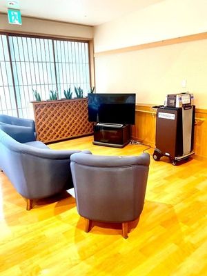 テレビのあるリビング