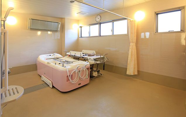 設備が整った浴室