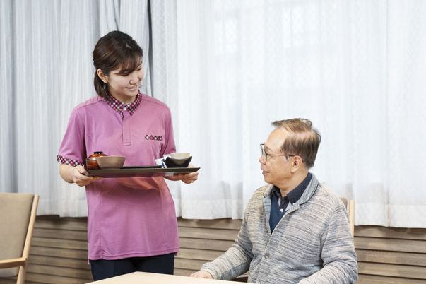 温かい雰囲気のリビング