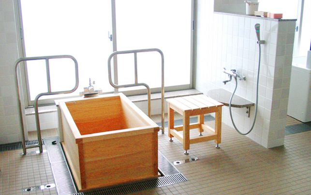 和風の入浴設備