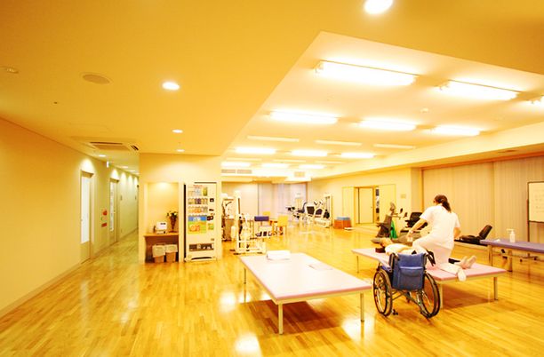 広々とした訓練室