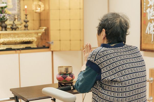 静かな祈りの空間