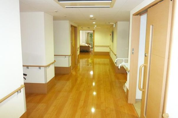 明るい廊下
