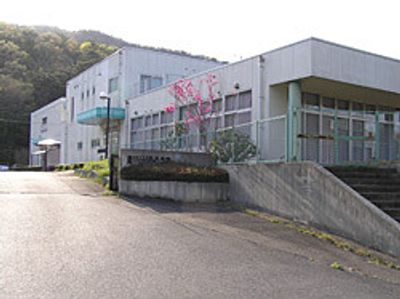 庭に面した外観
