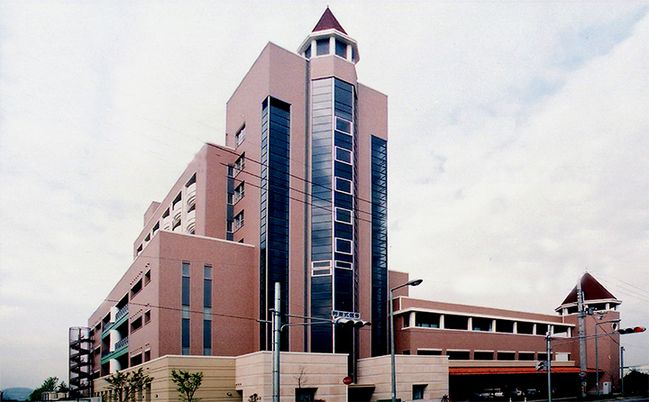 中庭のある建物