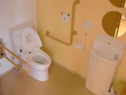 設備の整ったトイレ
