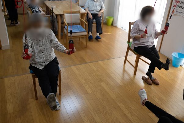 エクササイズ中の風景