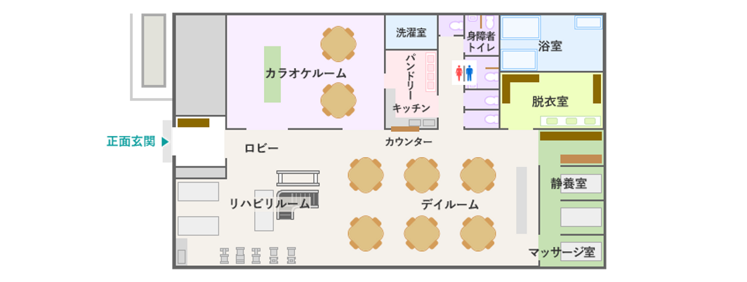 全体の間取り図