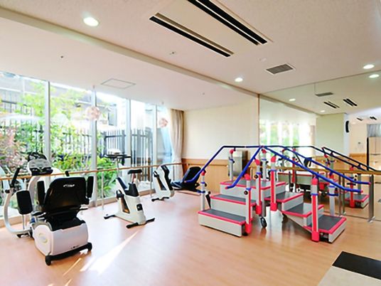 広々とした機能訓練室