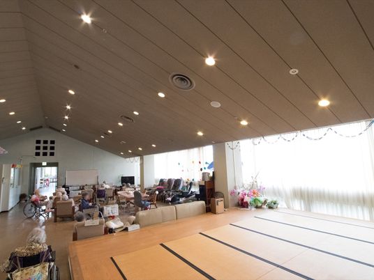快適な広々とした共用スペース