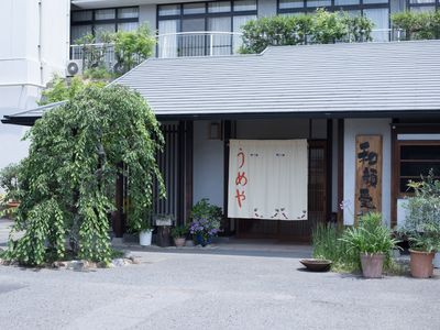 和風のエントランス