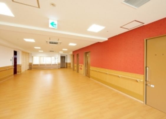 明るい廊下