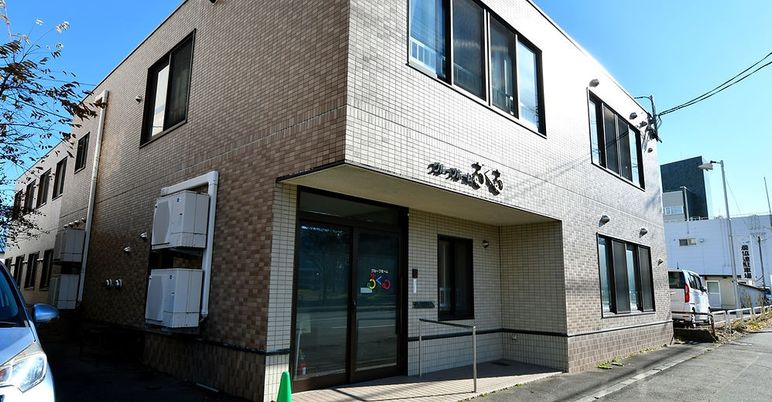 外観のアプローチ