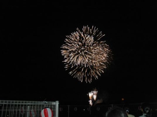 夜空を彩る花火