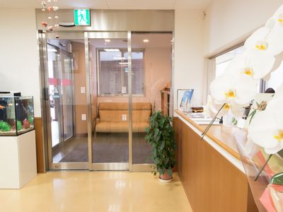 エントランス周辺の清潔感ある空間