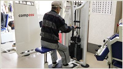 機能訓練の様子