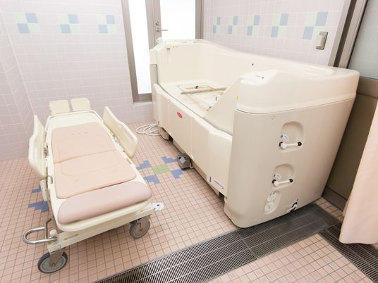 機能的な浴室設備