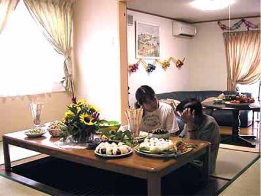 住居風のダイニング