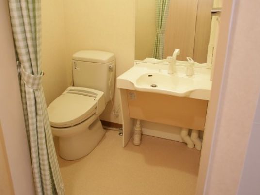 清潔感あふれるトイレ空間