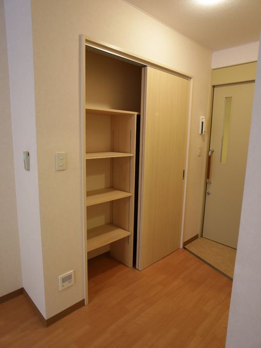 整理された居室収納