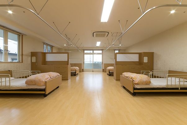 ゆったりした居室の様子