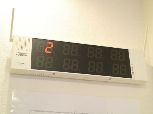 壁掛け型ナースコール表示器