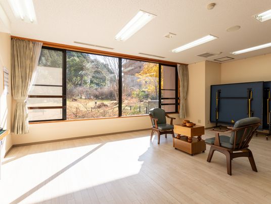 自然光あふれる部屋