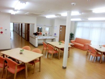 広々とした共用スペース