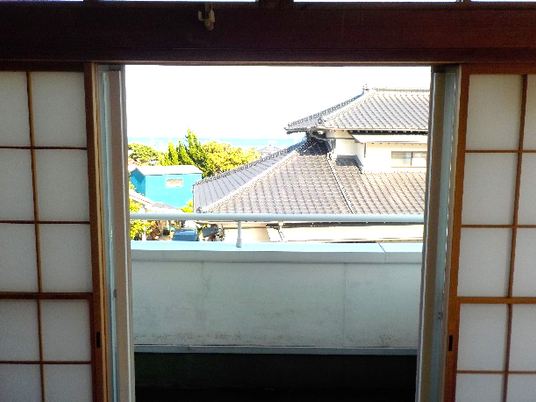 開放的な眺望の和室