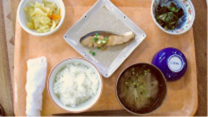 和食の配膳例