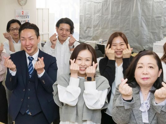 笑顔のスタッフ