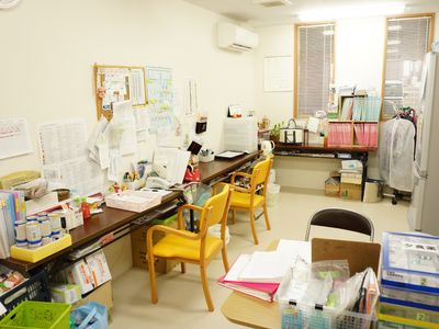 スタッフ用作業スペース