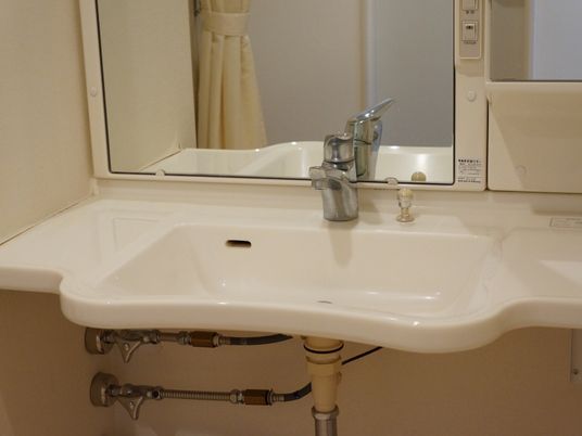 清潔感のある洗面台