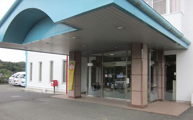 明るいエントランス