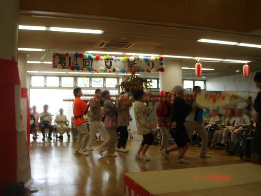 楽しげなイベント会場