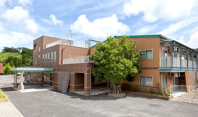 自然豊かな外観