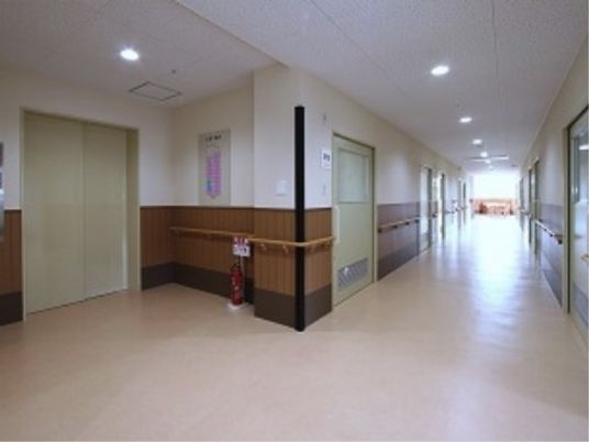 清潔な廊下の様子