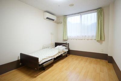 清潔な個室の一角