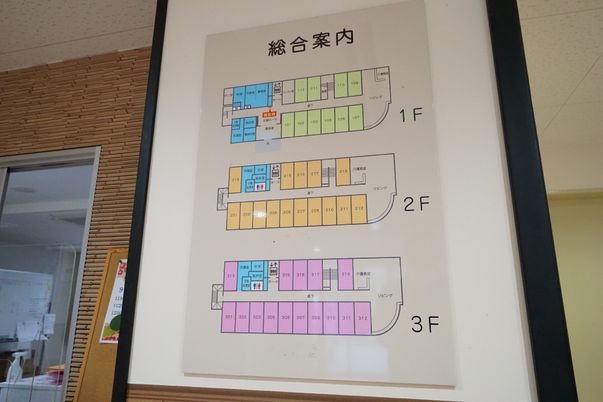 掲示物の配置図