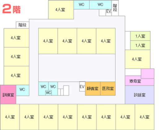 部屋配置図