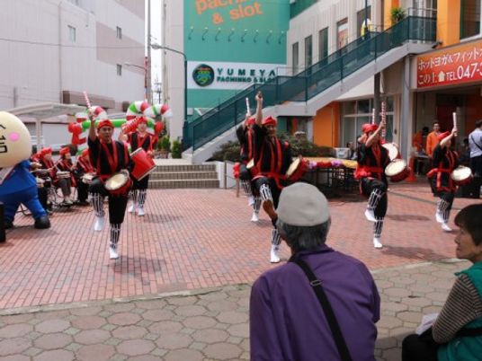 イベント開催の広場