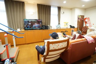 共用リビングの様子
