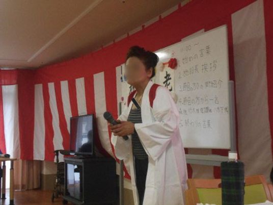 イベント進行中の多目的室